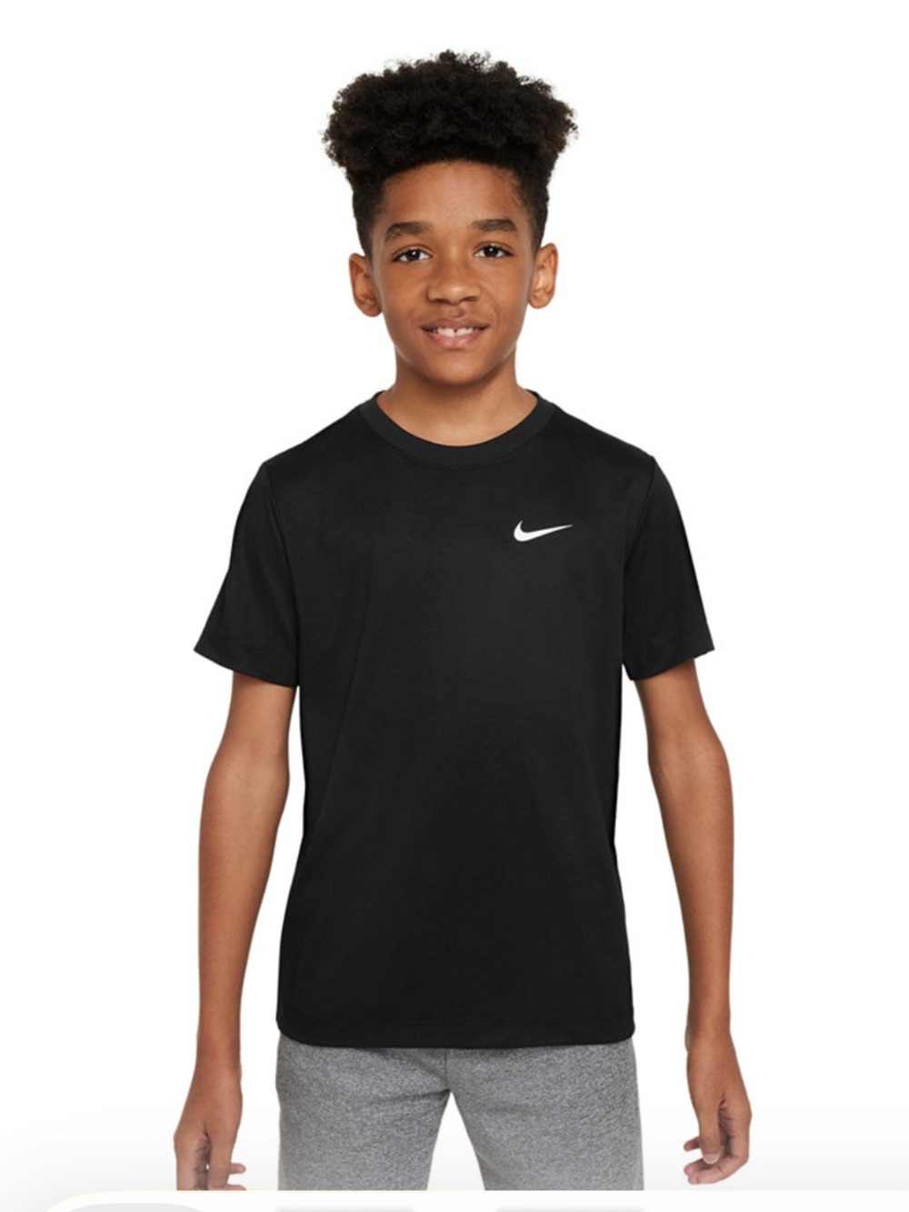 Nike Boy’s DRI-Fit Tee. Large